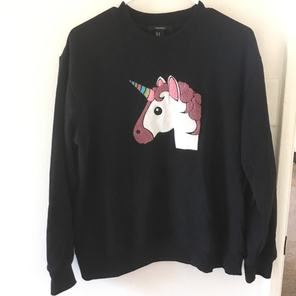forever 21 unicorn sweater